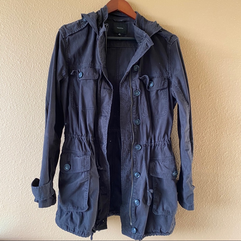 Aritzia Talula Black Parka
